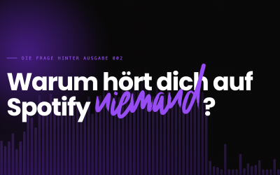 Der häufigste Fehler bei der Promotion: Warum deine Musik nicht erfolgreich ist auf Spotify