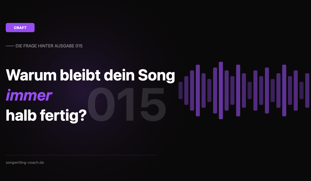 So entsteht ein echter Song — mein persönlicher Workflow in 7 Phasen